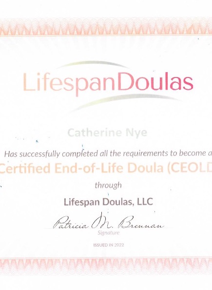 Doula certificate